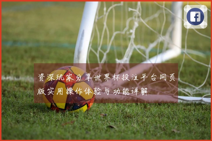 资深玩家分享世界杯投注平台网页版实用操作体验与功能详解