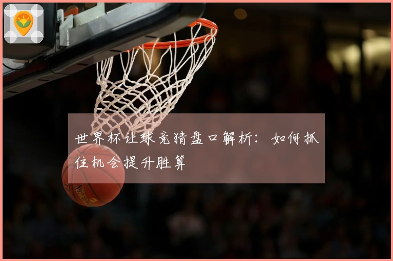 世界杯让球竞猜盘口解析：如何抓住机会提升胜算