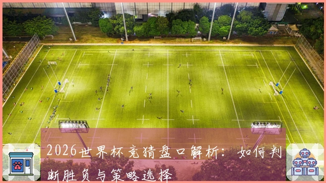 2026世界杯竞猜盘口解析：如何判断胜负与策略选择